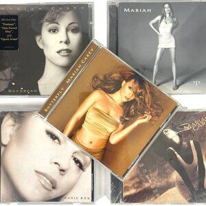 Mariah Carey 5 CD Lot #1s Hits Emotions Daydream Butterfly Music Box 1991-1998